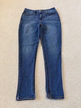 Seven Women's Dark Blue Slim Straight Jeans 12